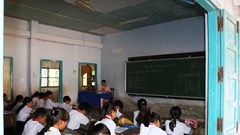 Ninh Thuận: Trường xuống cấp nhiều năm, chủ trương xây mới còn trên giấy