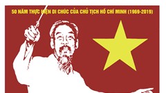 Bộ VHTTDL: Trao giải tranh cổ động tuyên truyền  50 năm thực hiện Di chúc của Chủ tịch Hồ Chí Minh