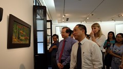 Khai mạc triển lãm hội họa "Nhớ về Bác"