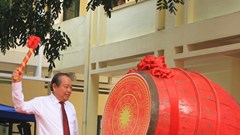 Phó Thủ tướng Trương Hòa Bình dự khai giảng năm học mới tại Thanh Hóa
