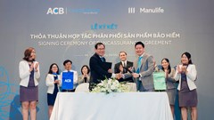 Manulife Việt Nam mở rộng hợp tác phân phối bảo hiểm qua ngân hàng ACB