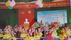 Trường Mầm non Nga Điền chú trọng nâng cao chất lượng chăm sóc, giáo dục trẻ