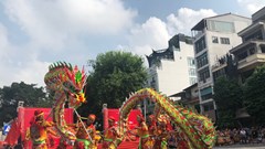 Rực rỡ Liên hoan Múa rồng Hà Nội 2019