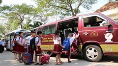 Thực tế đã có quy định về xe đưa đón học sinh