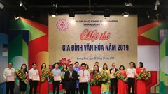 Hội thi Gia đình văn hóa tỉnh Quảng Bình năm 2019