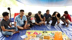 Tây Ninh: Triệt phá tụ điểm đánh bạc giữa rừng cao su