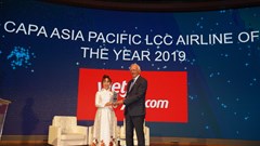 CAPA vinh danh Vietjet với giải thưởng “hãng hàng không chi phí thấp tại Châu Á Thái Bình Dương 2019”