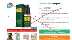 Các sản phẩm thuốc lá điện tử không an toàn như tuyên bố