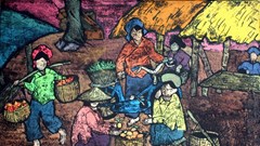 Triển lãm hội họa “Bản sắc” của nữ họa sĩ dân tộc Tày