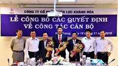 PC Khánh Hòa: Công bố quyết định về công tác cán bộ