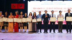 Thứ trưởng Tạ Quang Đông: “Tôi đặc biệt ấn tượng về quan điểm văn hóa của Nhà trường!”