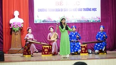 Đưa di sản ca Huế vào trường học