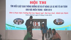 Nâng cao ý thức của học sinh sinh viên khi tham gia giao thông