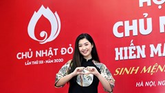 “Chủ nhật Đỏ” 2020 dự kiến tiếp nhận 50.000 đơn vị máu