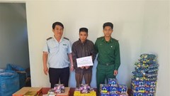 Kon Tum bắt giữ đối tượng vận chuyển gần 180kg pháo trái phép
