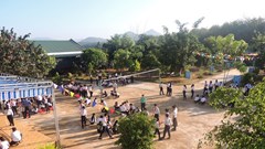 Vượt khó gieo chữ ở xã biên giới Mô Rai