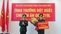 Quảng Bình: Khen thưởng Ban chuyên án triệt phá vụ vận chuyển 6 vạn viên ma túy qua biên giới