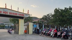 Nét đẹp cổng trường Quang Hanh