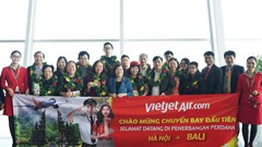 Vietjet khai trương đường bay thẳng Hà Nội – Bali (Indonesia) vào ngày mùng 2 Tết Canh Tý