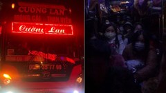 Hà Nội: Phát hiện một xe khách nhồi nhét gần 80 người