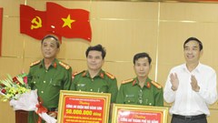 Đà Nẵng: Khen thưởng lực lượng công an về thành tích phá án