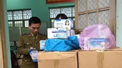 Lạng Sơn thu giữ số lượng lớn khẩu trang không hóa đơn chứng từ