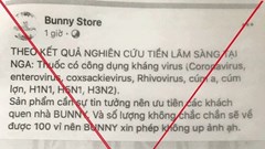 Hà Nội: Bị phạt 12,5 triệu vì tung tin có thuốc chữa Covid-19