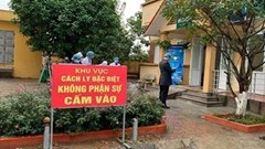 Chống dịch Covid-19: Vĩnh Phúc cách ly triệt để, kiểm soát y tế toàn bộ xã Sơn Lôi