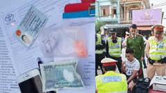 Quảng Bình: Kiểm tra ô tô không biển số phát hiện ma túy