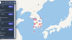 Người Hàn Quốc dựa vào bản đồ số để theo dõi virus Sars-CoV-2 lây lan