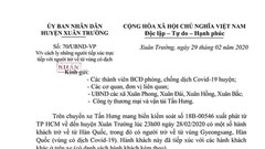 Nam Định: Khẩn trương cách ly 4 người trở về từ Hàn Quốc