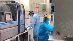 Hải Phòng:​​​​​​​ Vận hành máy sinh học phân tử Realtime PCR tự động xét nghiệm vi rút COVID-19