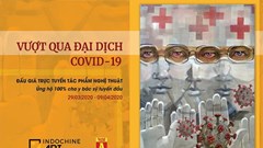 Lá chắn trắng cảm ơn những người ở tuyến đầu