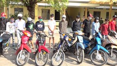 Hàng chục đối tượng đua xe bị bắt giữ tại Kiên Giang