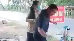 Bình Phước: Đình chỉ công tác lãnh đạo huyện quát tháo tại chốt kiểm dịch