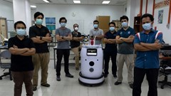 Robot Medibot hỗ trợ cuộc chiến chống Covid-19 tại Malaysia