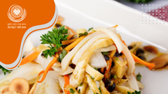 Bật mí món  "Gỏi nấm" của chuyên gia ẩm thực Lê Công Hùng