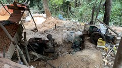 Quảng Bình: Mỏ vàng 8 tấn ở Ngân Thủy bị khai thác trái phép