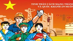 Thi sáng tác tranh cổ động kỷ niệm 75 năm Ngày Cách mạng tháng Tám và Quốc khánh 2.9