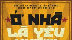 Họa sĩ bán tranh cổ động “Ở nhà là yêu nước”, ủng hộ ATM gạo