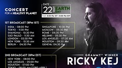 Hòa nhạc trực tuyến nhân Ngày Trái đất để quảng bá thông điệp về đoàn kết