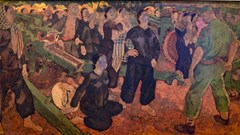 Chiêm ngưỡng những họa phẩm về kháng chiến chống Mỹ qua triển lãm online