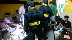 Tạm giữ 61 đối tượng thuê khách sạn, sử dụng ma túy tại Tiền Giang