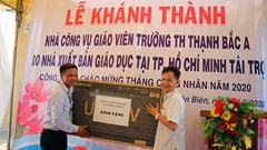 Tặng nhà công vụ cho giáo viên vùng biên giới khó khăn tại tỉnh Tây Ninh