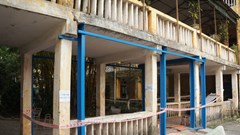 Trường THPT sắp đổ đã được khởi công xây dựng lại