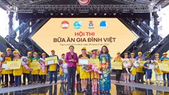 Sôi động Hội thi “Bữa ăn gia đình Việt” tại TP.HCM