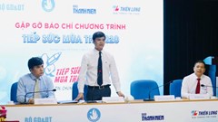 Lần đầu tiên thực hiện chương trình "Một sinh viên tiếp sức, hỗ trợ ôn thi online cho một thí sinh"