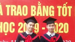 Hai anh em  song sinh người Lào tốt nghiệp ngành Y dược tại Việt Nam