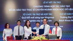 Vingroup hợp tác với 5 trường đại học, viện nghiên cứu đào tạo thạc sĩ khoa học dữ liệu