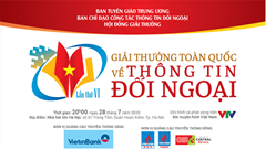 Ban Tuyên giáo Trung ương tổ chức Lễ trao Giải thưởng toàn quốc về thông tin đối ngoại lần thứ VI